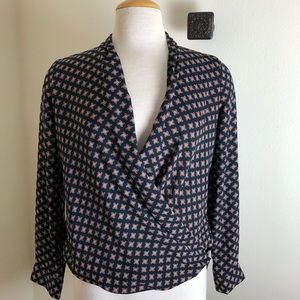 Long sleeve blouse